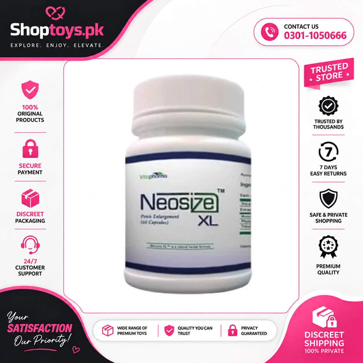 Neosize XL Capsule Price in Pakistan