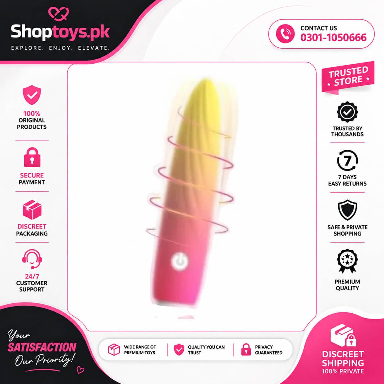 G Spot Bullet Vibrator for Women In Pakistan