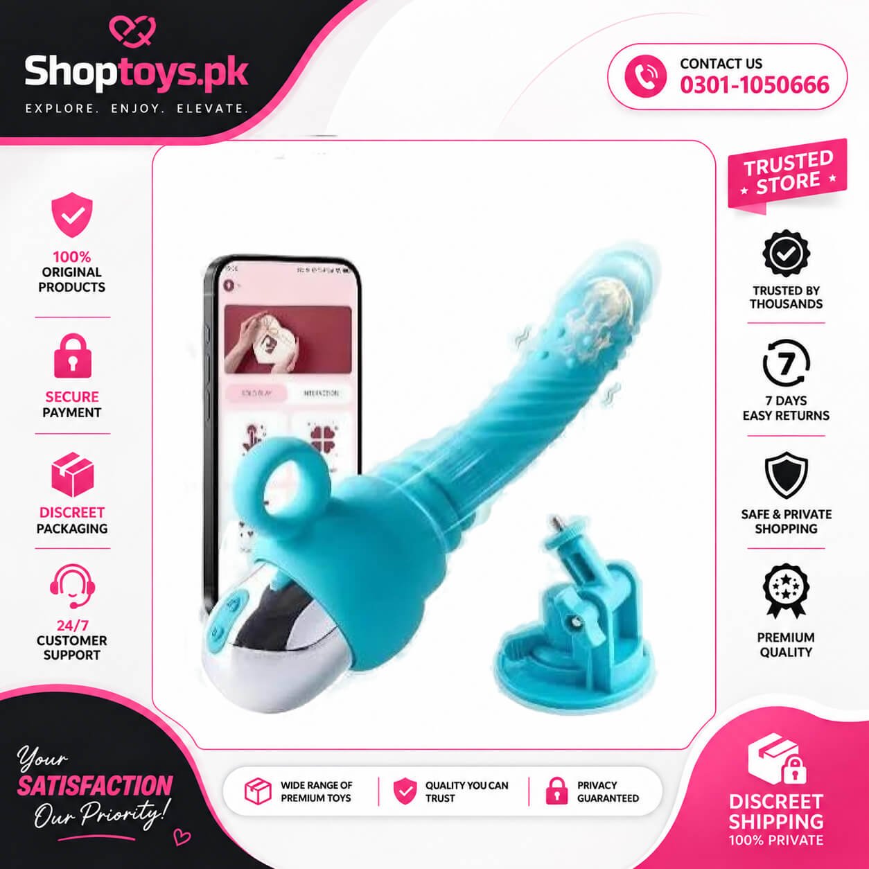 MOMONII Dildo Vibrator Sex Toys For Woman In Pakistan