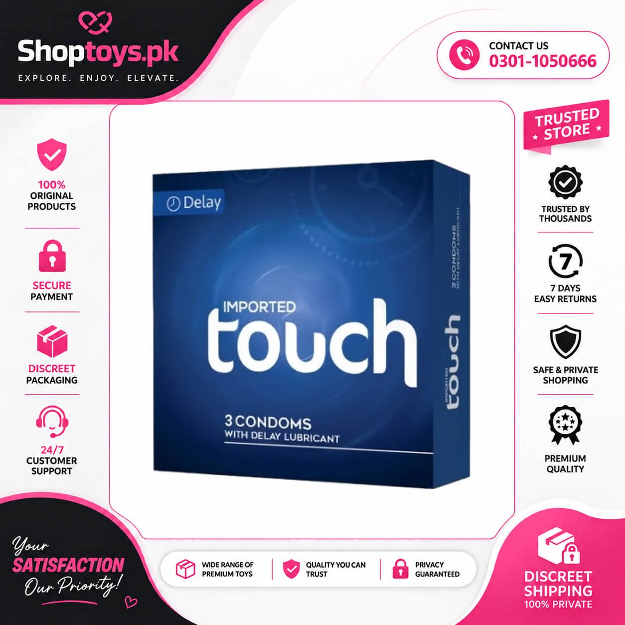 Imported Touch Condom In Pakistan