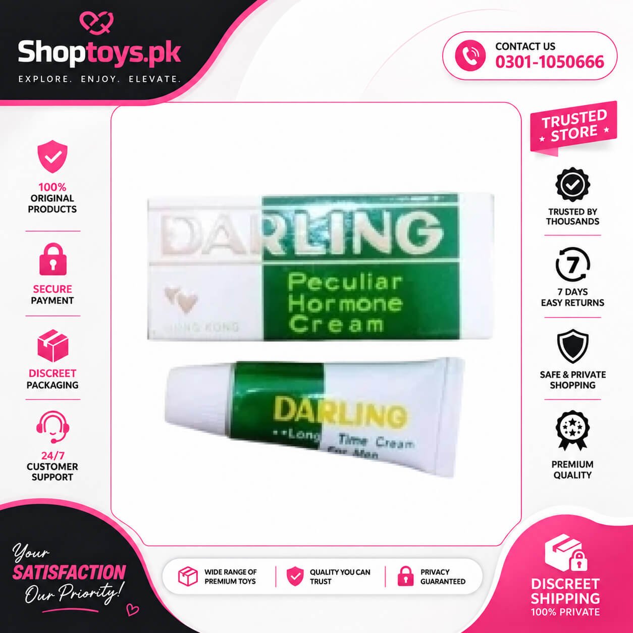 Jual Darling Time Cream Price in Pakistan