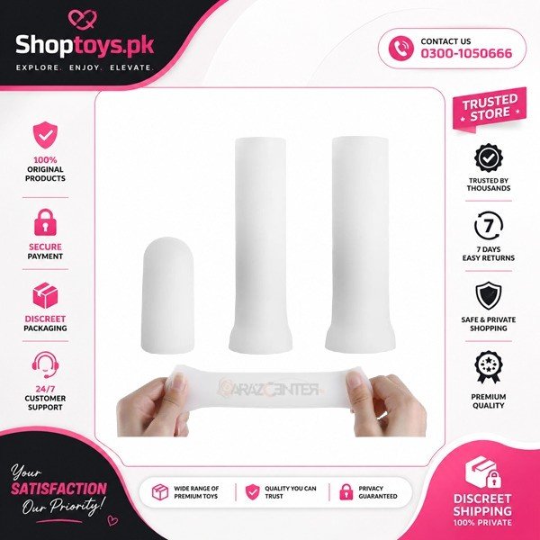 Silicone Glans-Protector Cap Replacement for Extenders