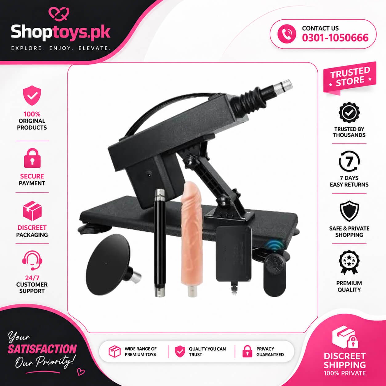 Sex Machine for Women and Men Automatic In Pakistan