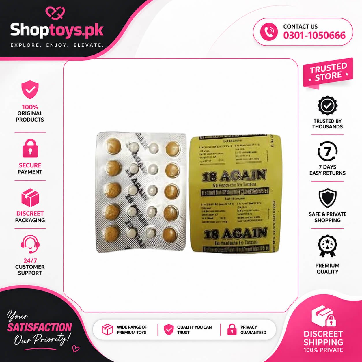 18 Again Tablets In Pakistan