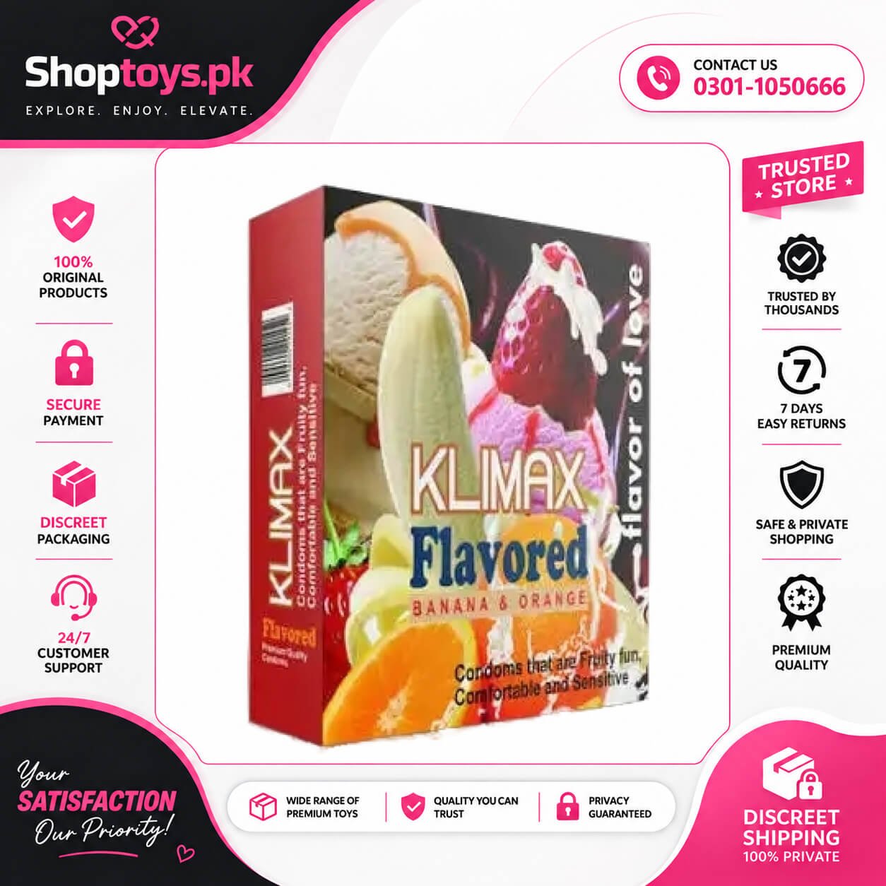 Tutti Frutti Condom In Pakistan