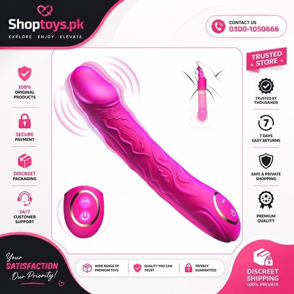 Vibrating Penis Realistic Dildo Vibrator In Pakistan