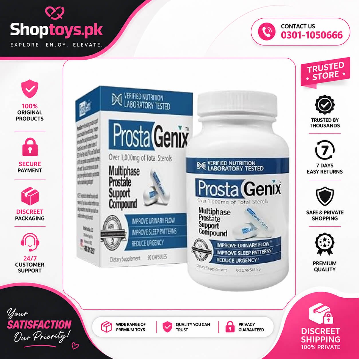 Prostagenix Capsules Price In Pakistan
