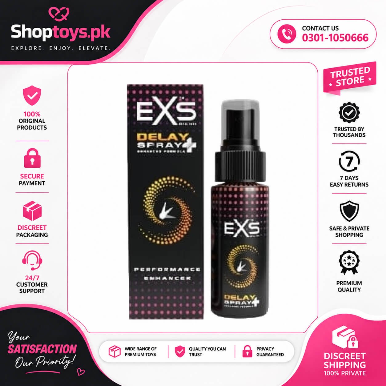 Exs Delay Timing Spray Price in Pakistan