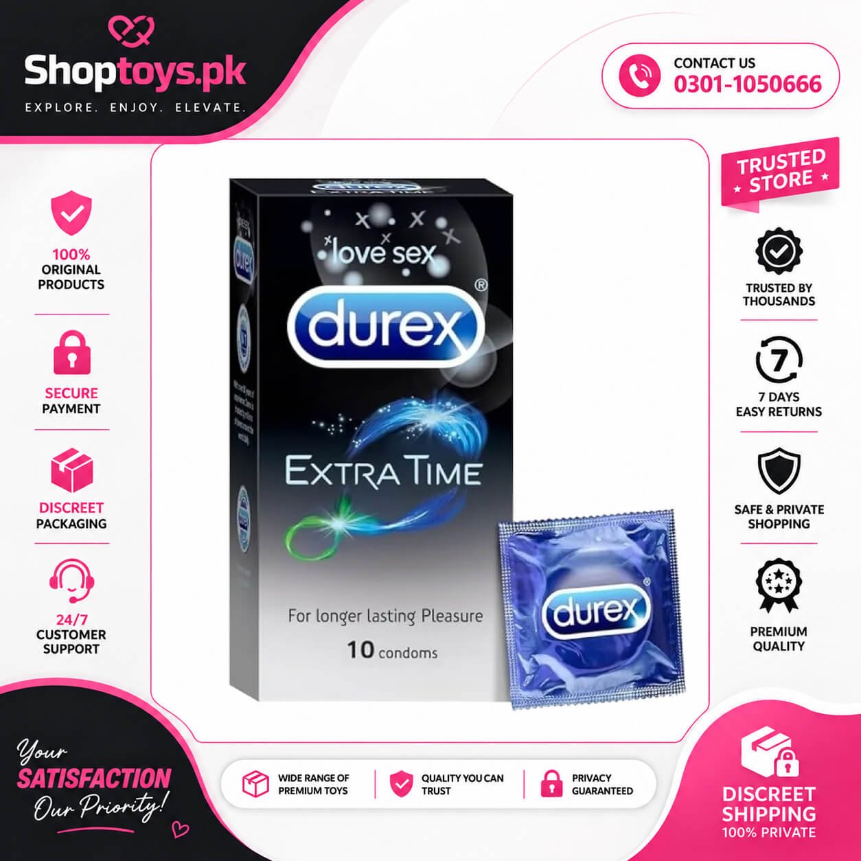 Couple Happy Life Condom In Pakistan