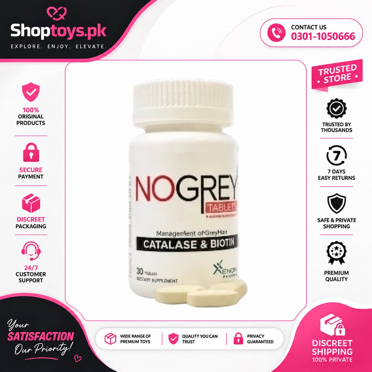 No Grey Capsules in Pakistan