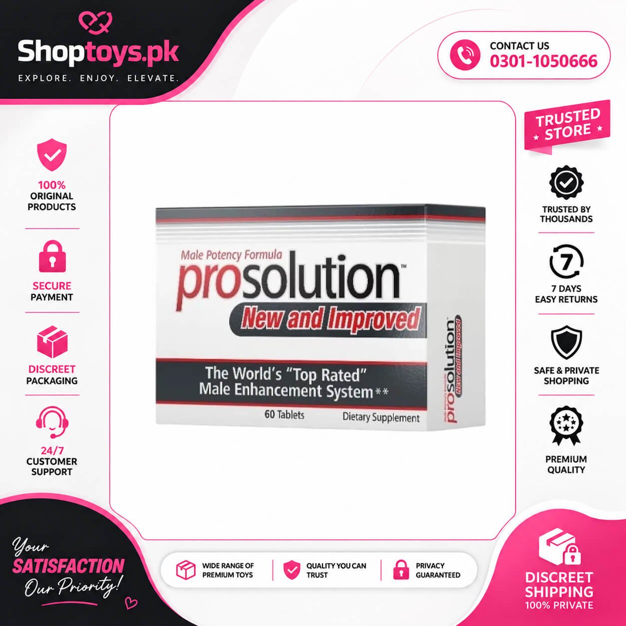 Prosolution Plus Tablet Price in Pakistan