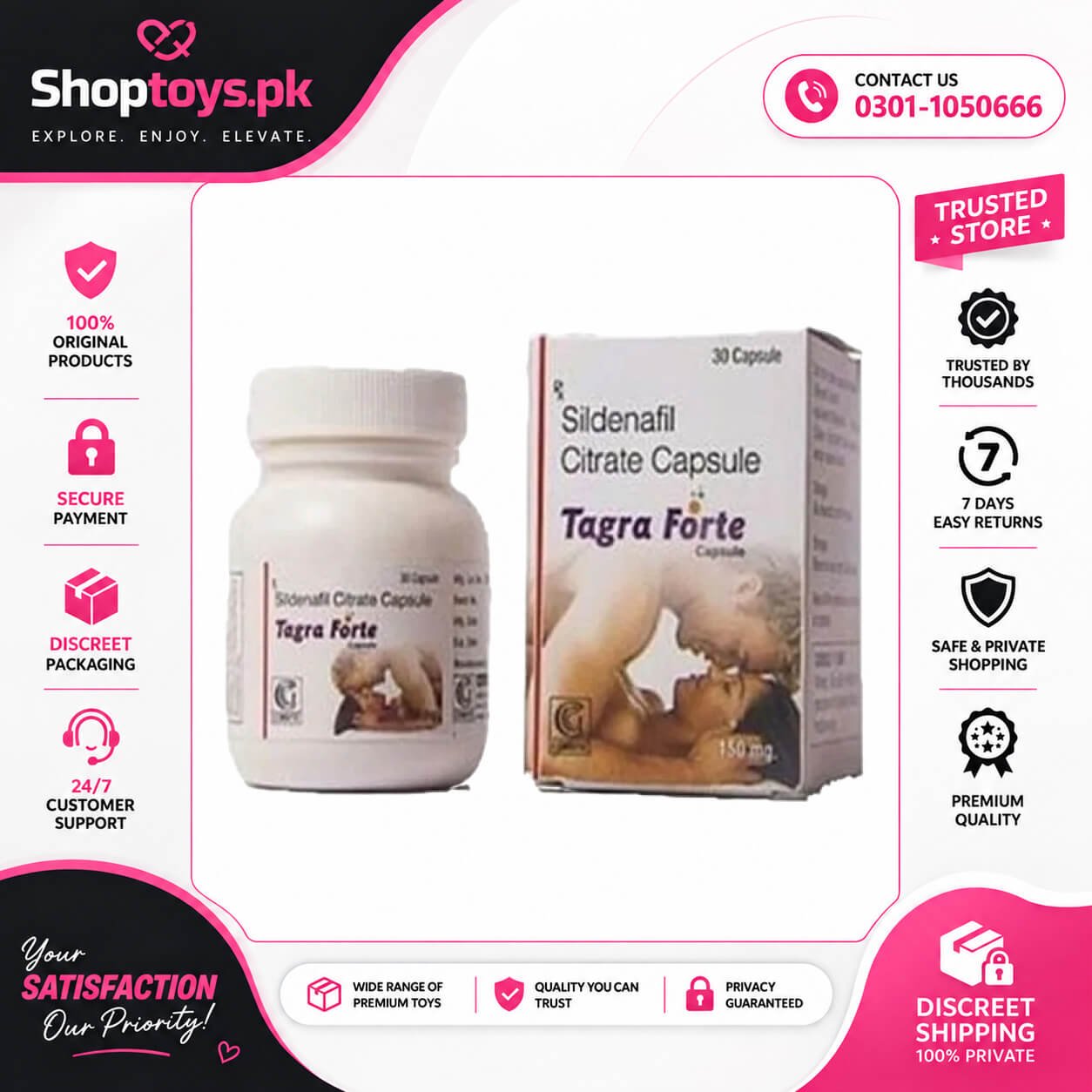 Tagra Forte Timig Capsule Price In Pakistan