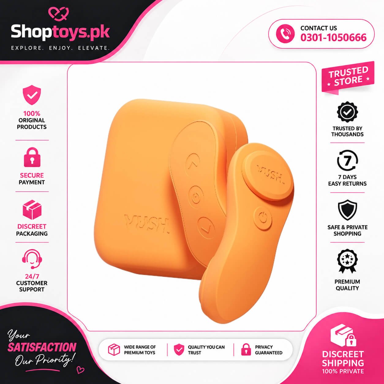 VUSH Luna Wearable Vibrator for Women In Pakistan