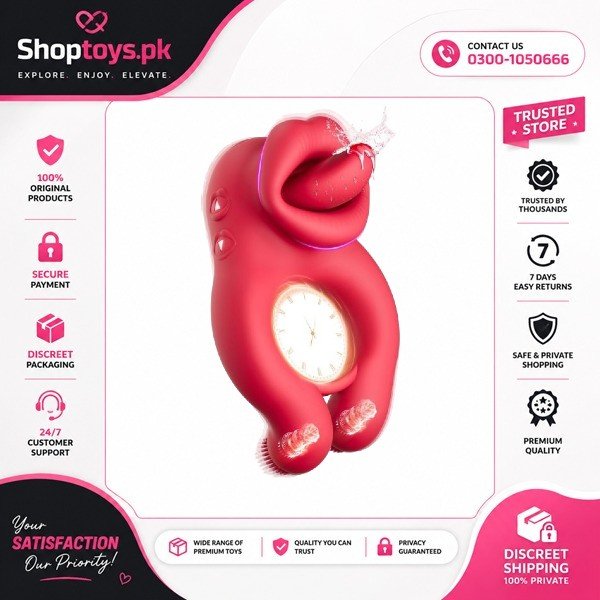 MOOLIGIRL Vibrating Cock Ring 10 Modes
