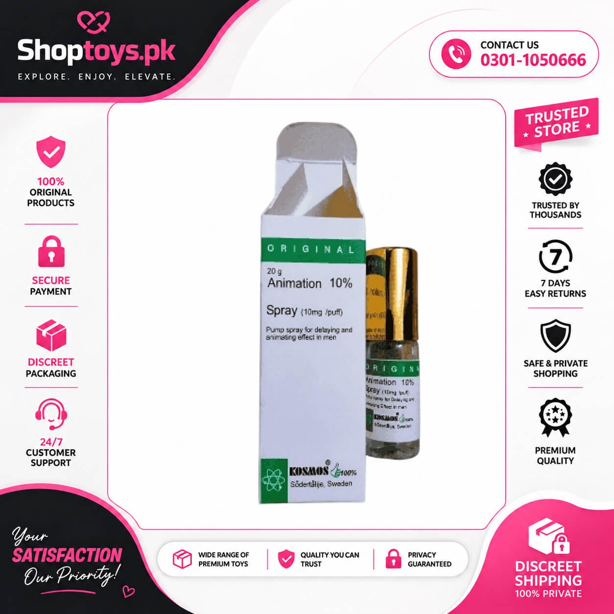 Animation Delay Spray Price in Pakistan 