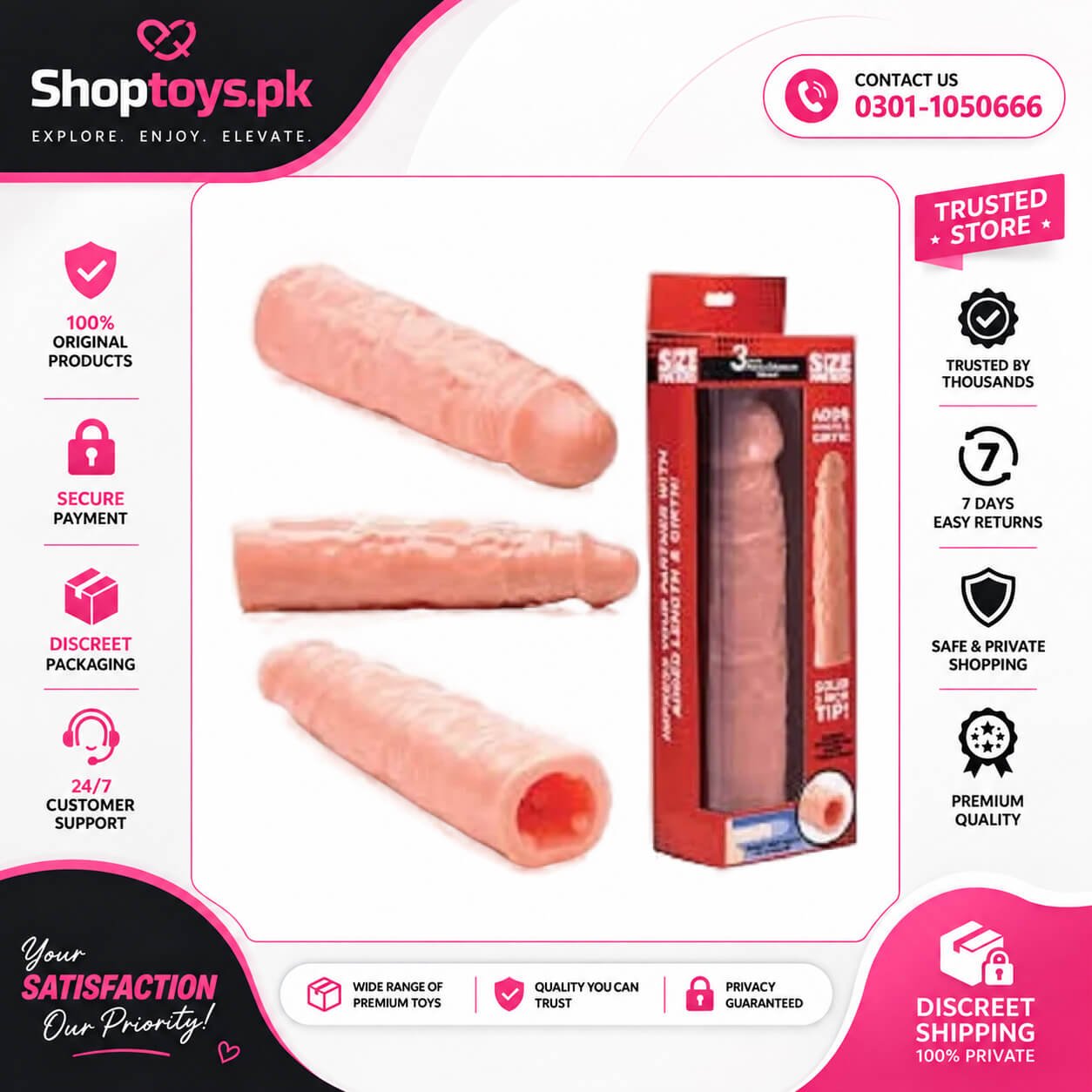 Penis Sleeve Sex Toy in Pakistan