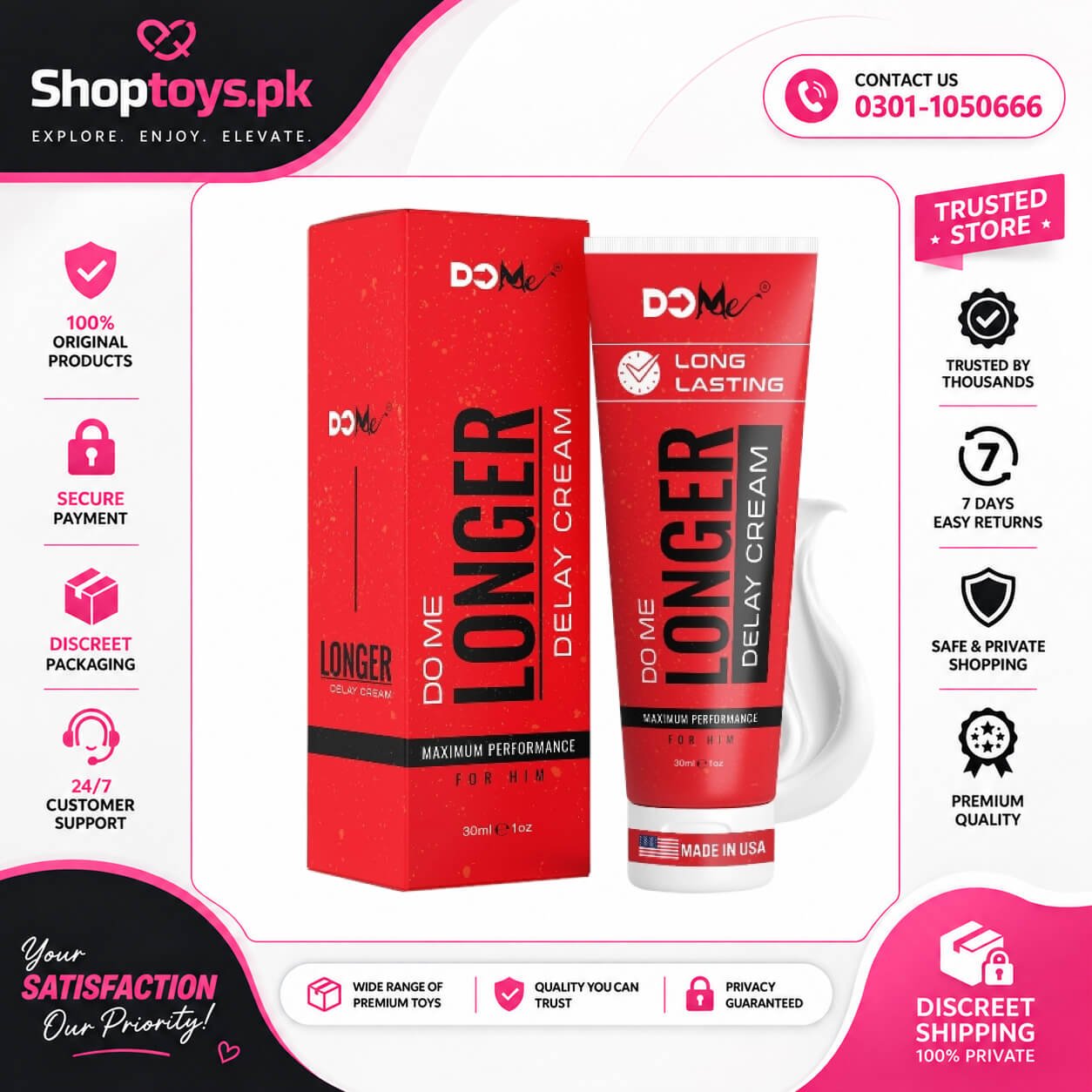 Do Me Delay Cream For Men In Pakistan