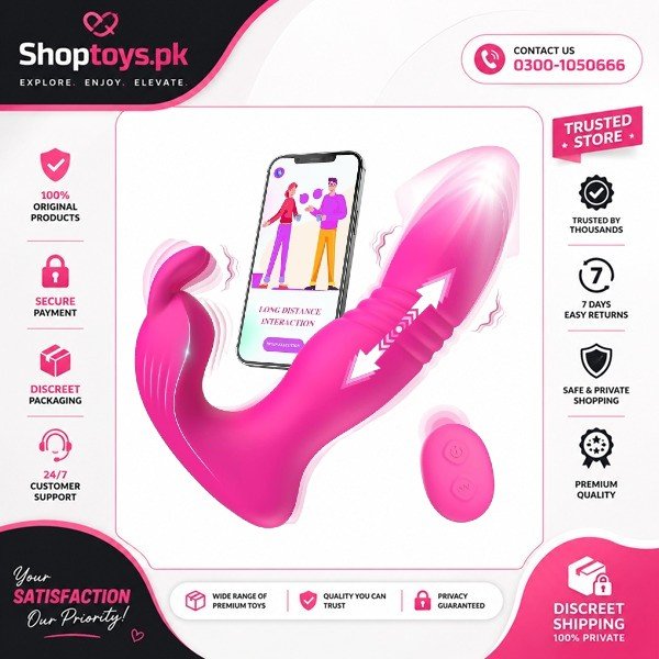 3 IN 1 Apps Remote Control Vibrator for Female