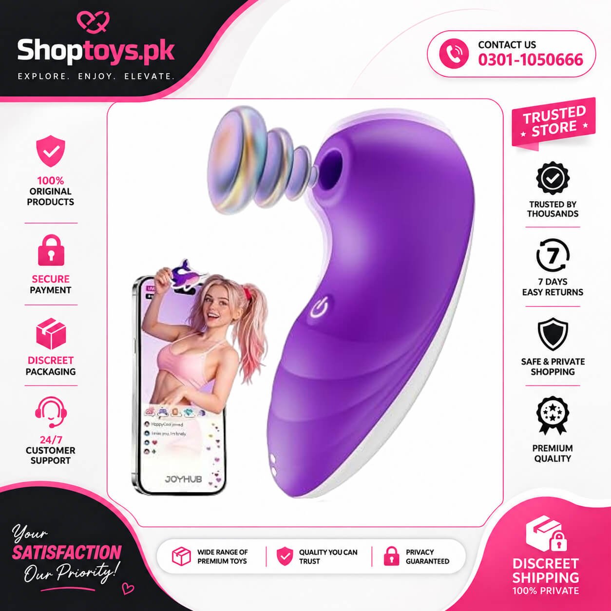 Sucking Vibrator Adult Sex Toys Adult Toys In Pakistan