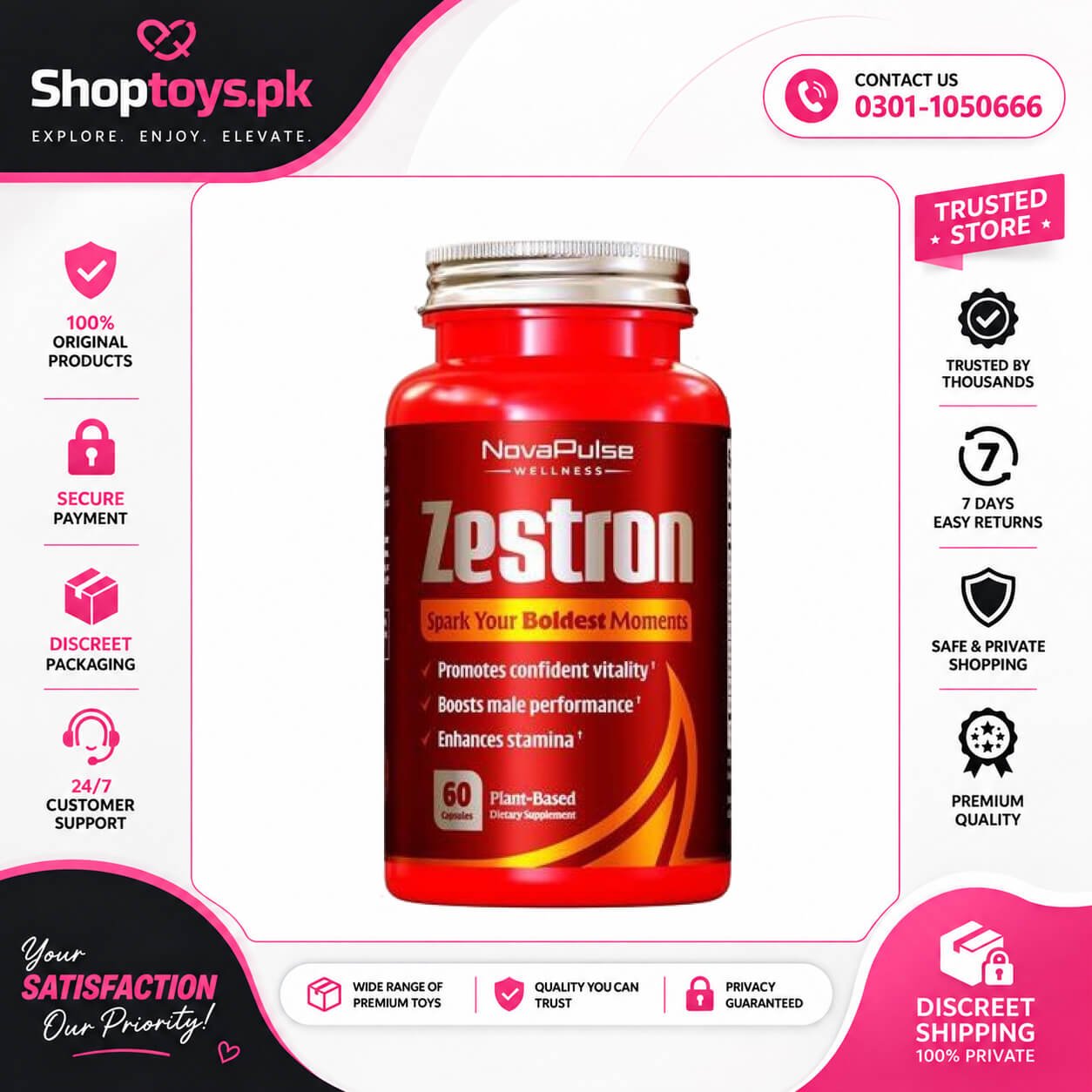 NovaPulse Wellness Zestron Supplement In Pakistan