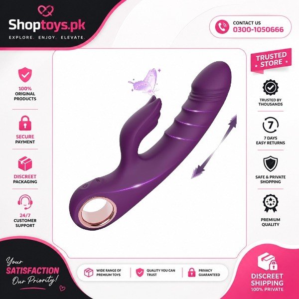 Purple Rabbit Vibrator Toys In Lahore