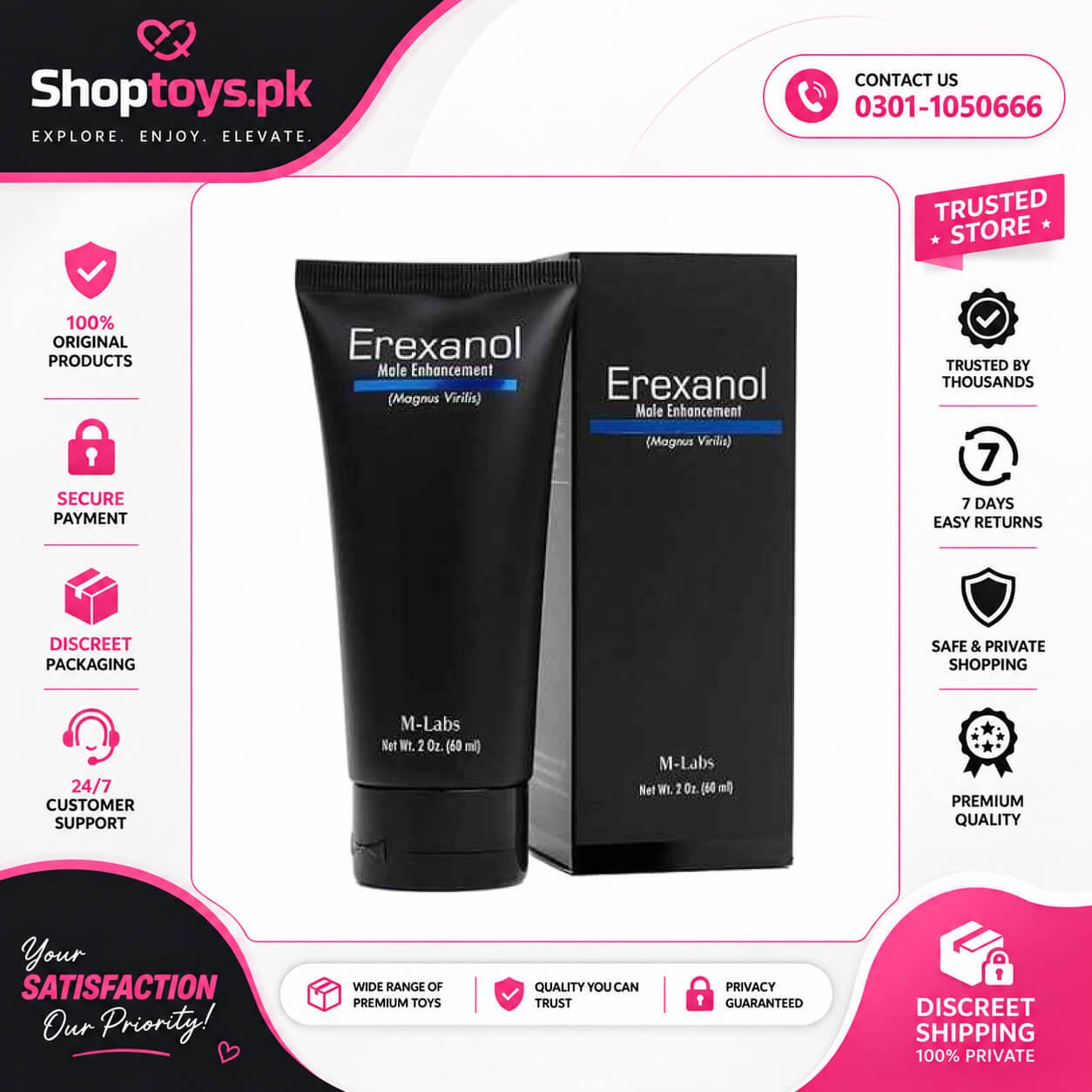 Erexanol Cream In Pakistan