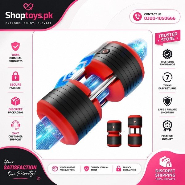Cafatop 10 Mode Vibrating Stroker for Men