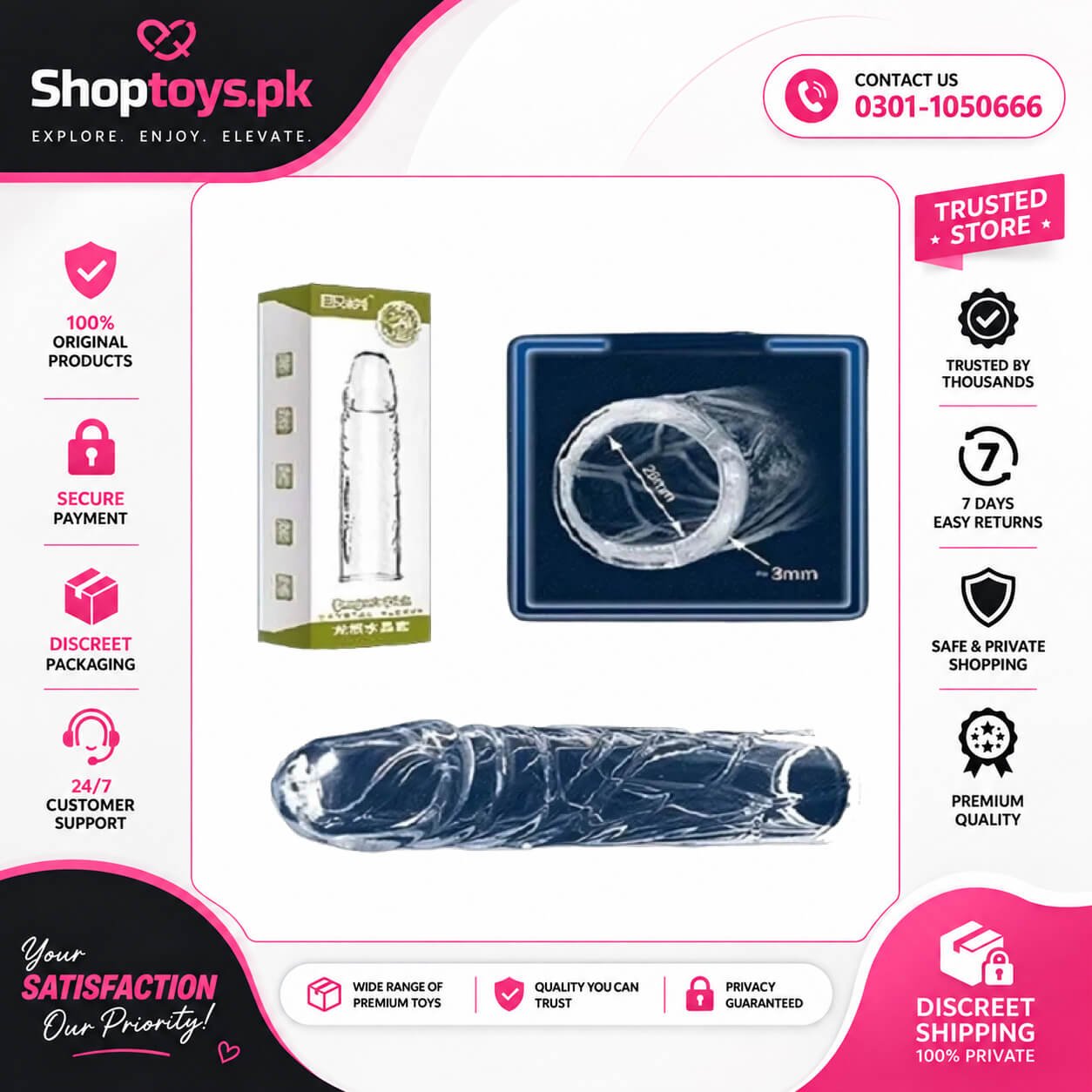 Stream Silicone Condom In Pakistan