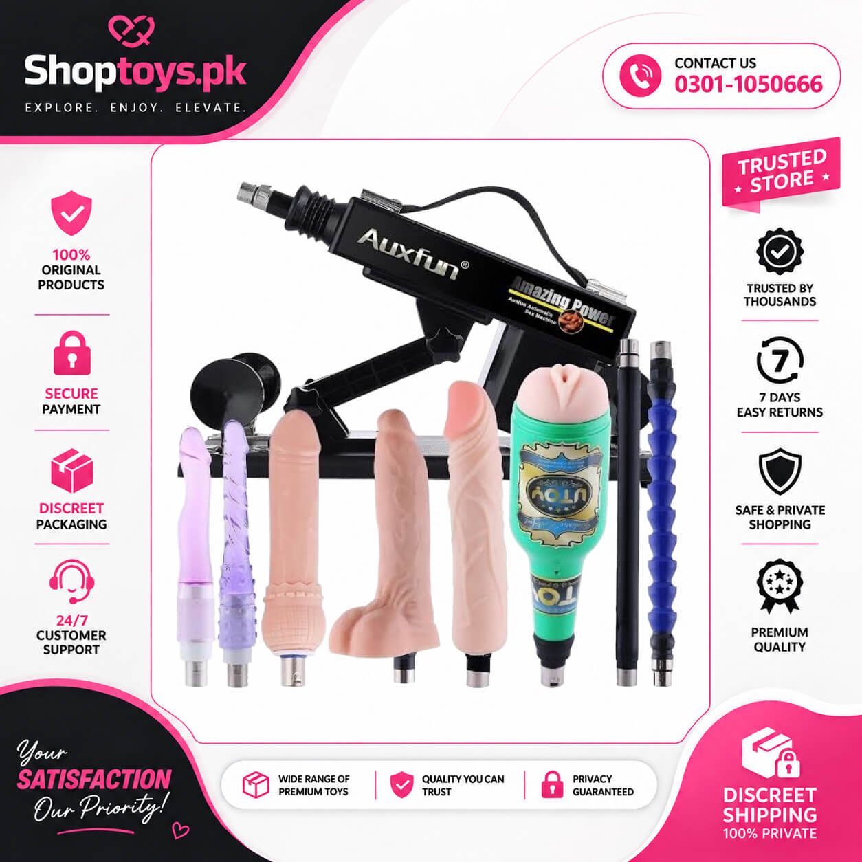 Sex Machine Dildo Machine With Realistic In Pakistan