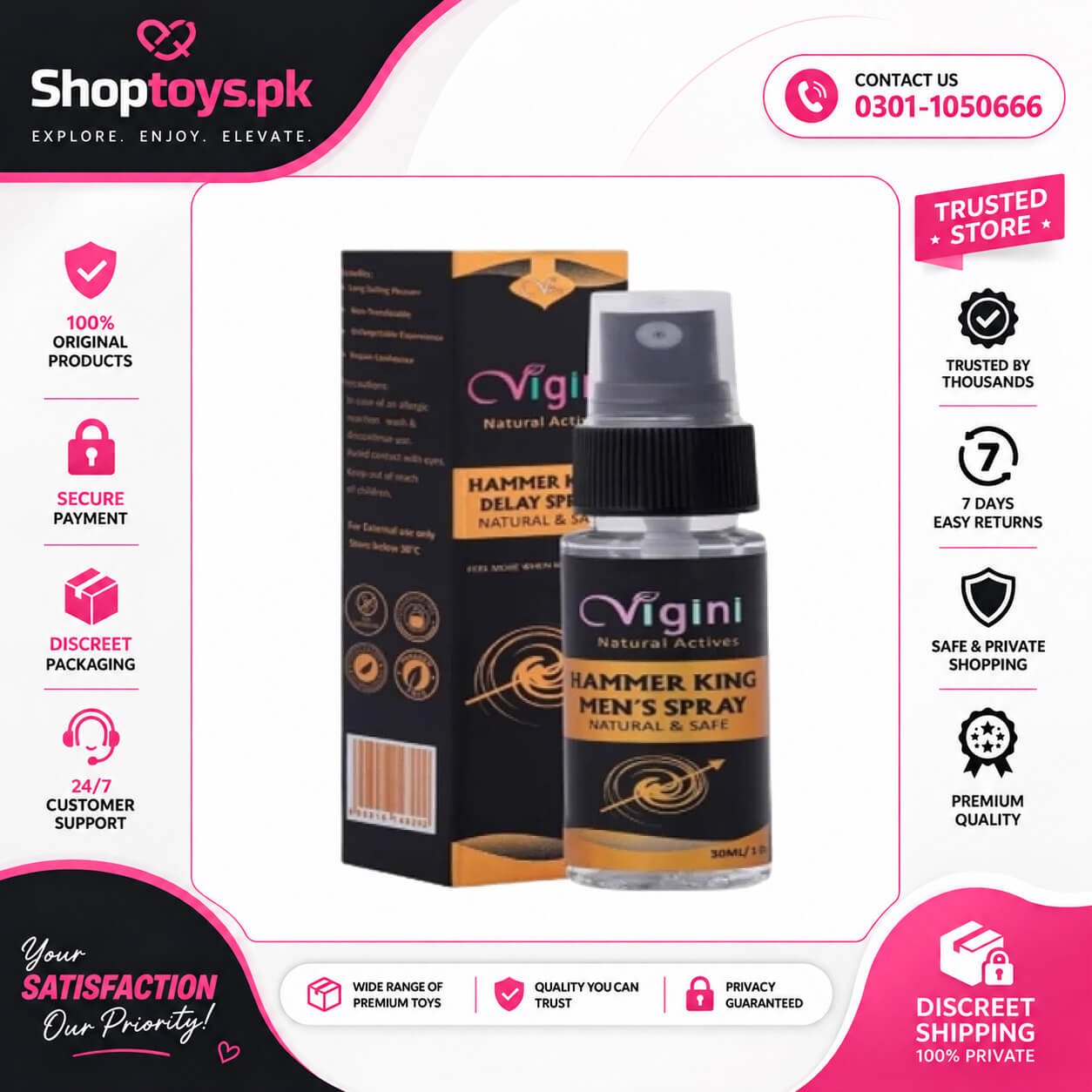 Hammer King Men’s Spray Price in Pakistan
