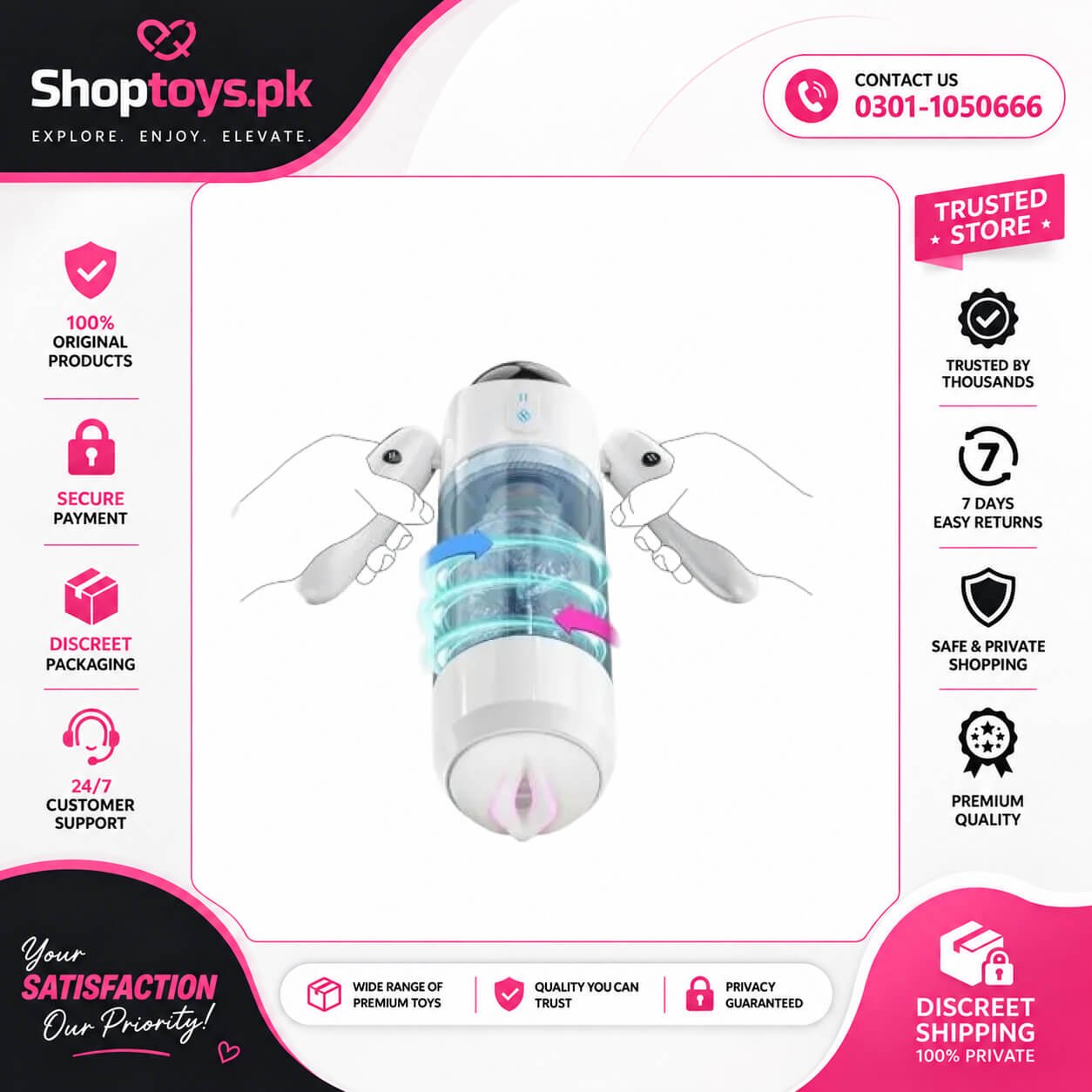 Male Masturbator Male Sex Toys, Sex Toys In Pakistan