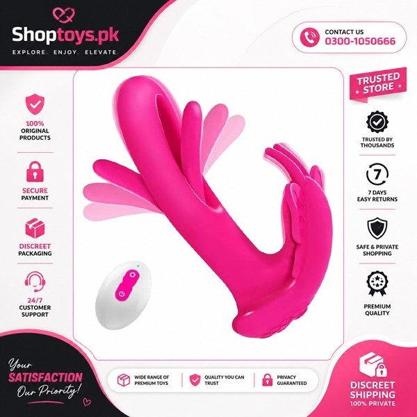 Vibrator Dildo Butterfly Sex Toys Remote Control