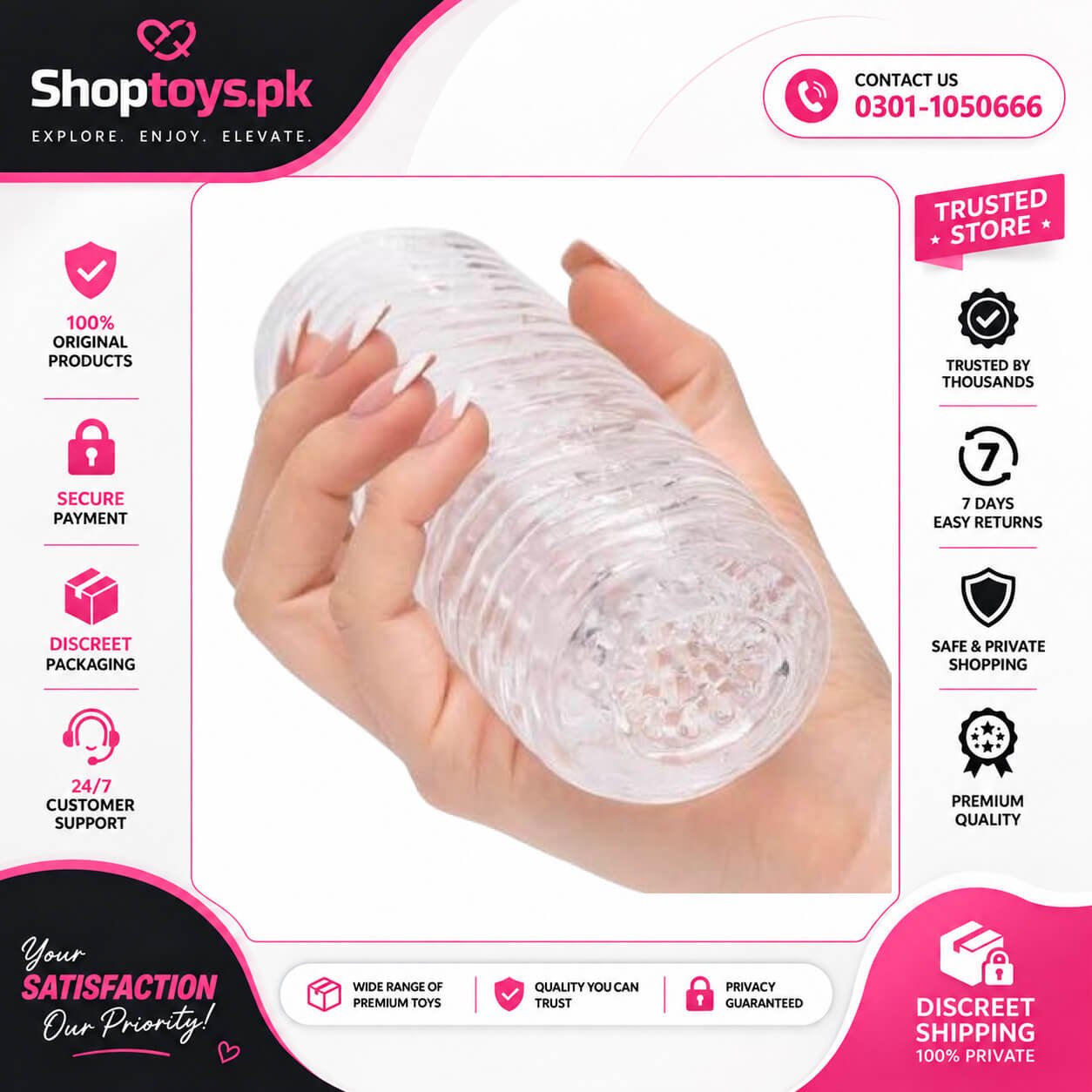 Lovehoney Head Master Double Stroker in Pakistan