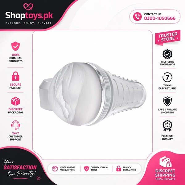 Masturbator Realistic Pocket Pussy Transparent