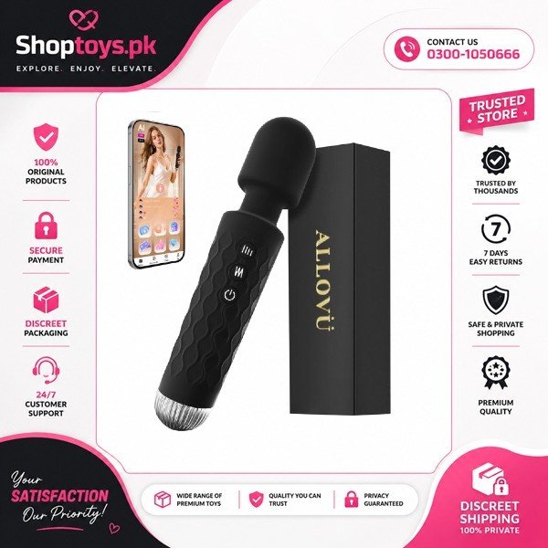 Allovü Personal Wand Massager Vibrators in Pakistan