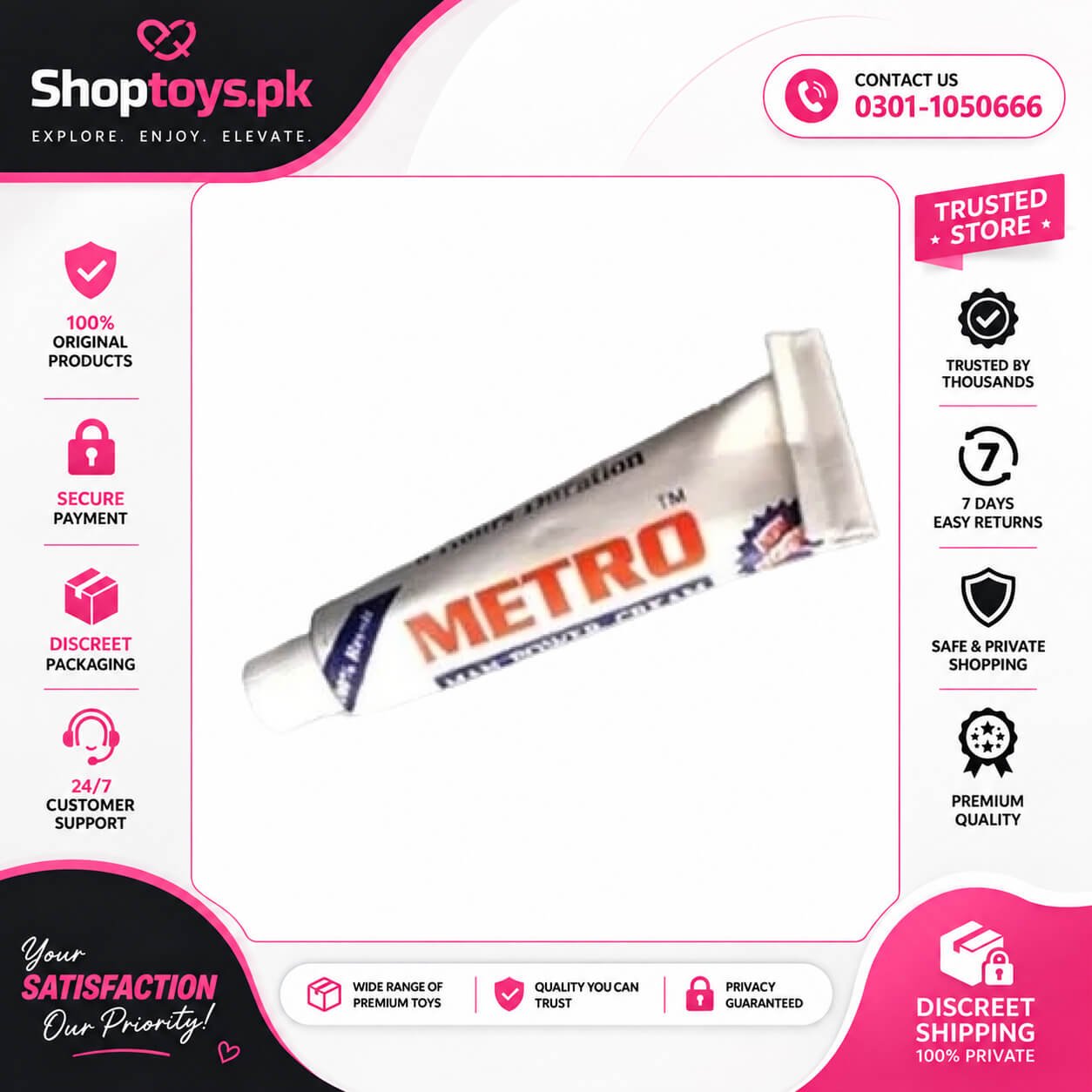 Metro Man Power Cream In Pakistan