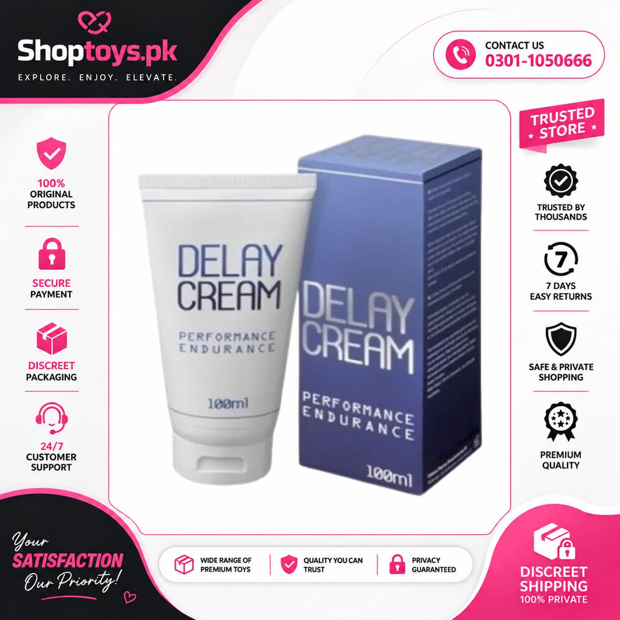 Performance Endurance Delay Cream Price in Pakistan
