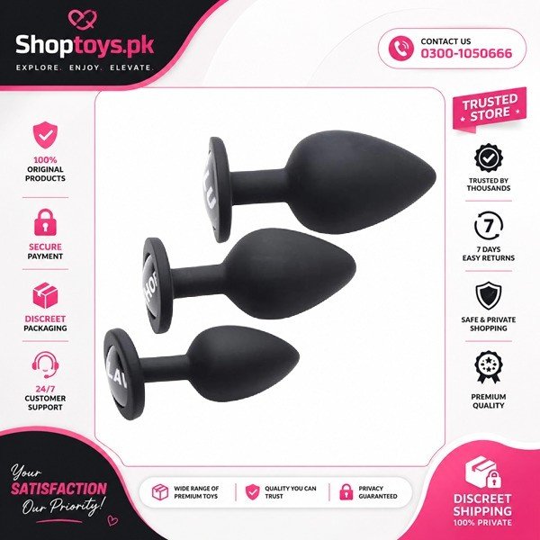 Master Series Dirty Words Anal Plug Set