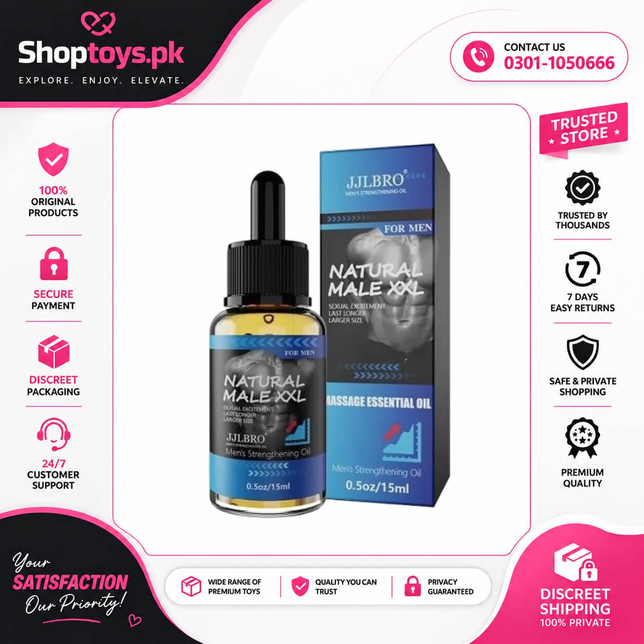 Natural Male Enhancement Oil In Pakistan
