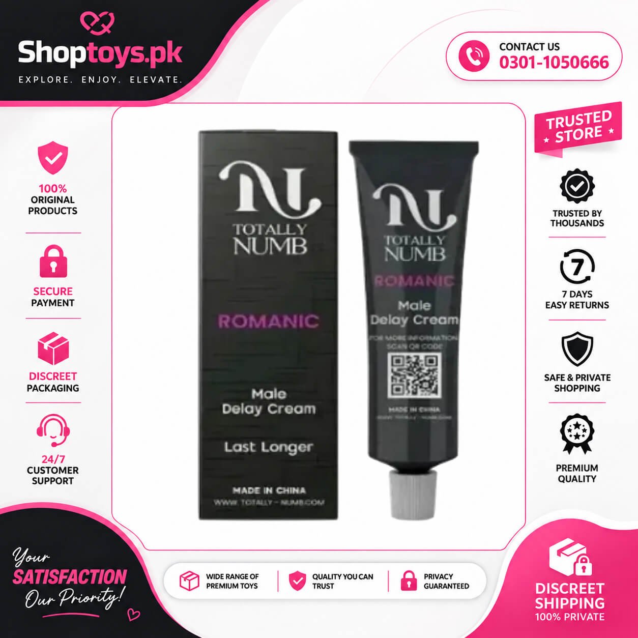Romantic Male Delay Cream Price in Pakistan