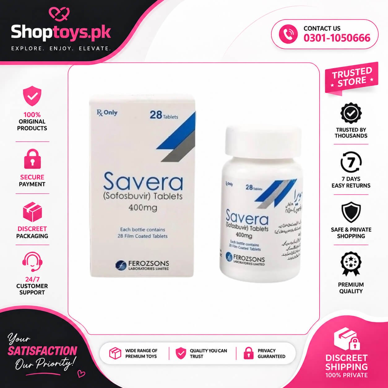 Sovela 400mg Tablets In Pakistan