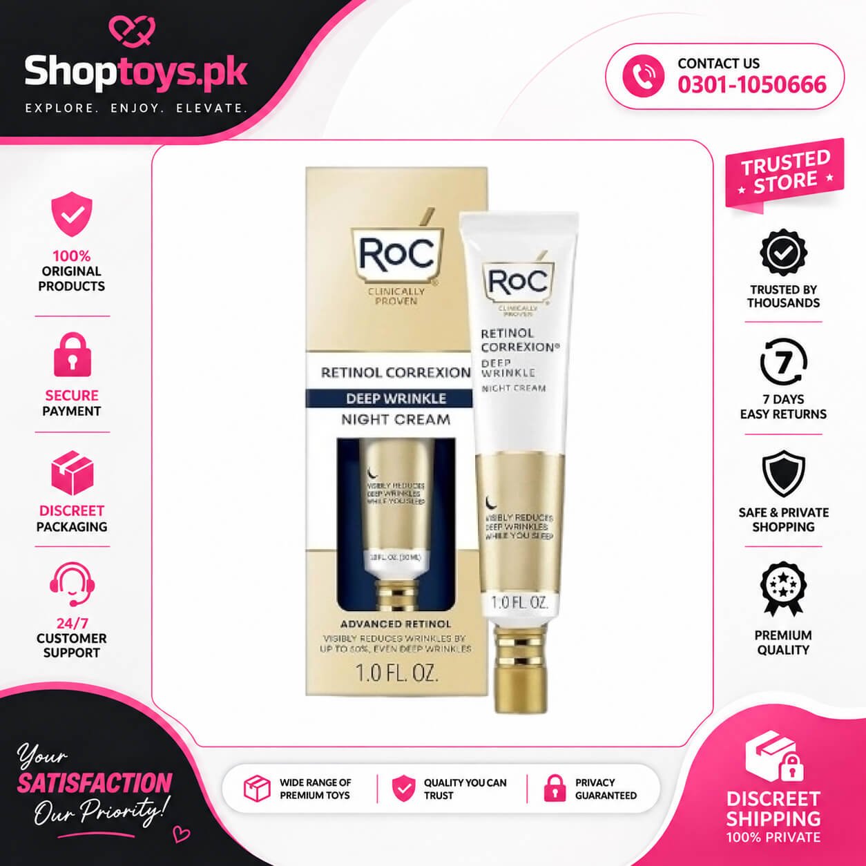Roc Retinol Correxion Wrinkle Filler In Pakistan