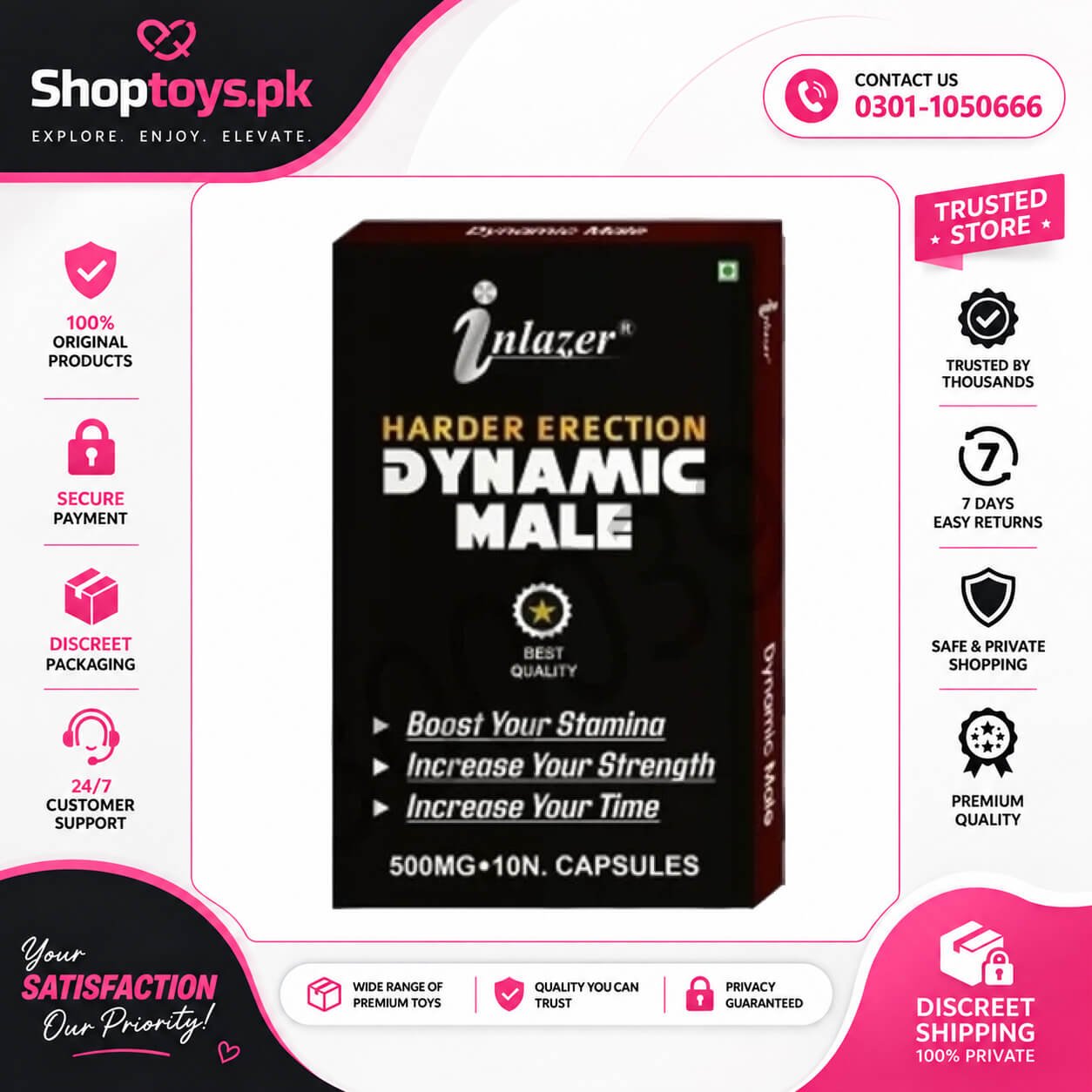 Secret Dynamic Male Tablet In Pakistan