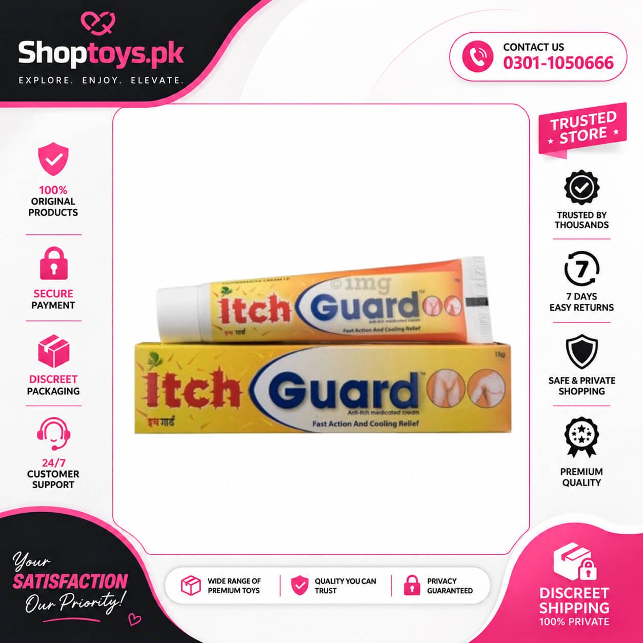 Itch Guard Plus Cream In Pakistan