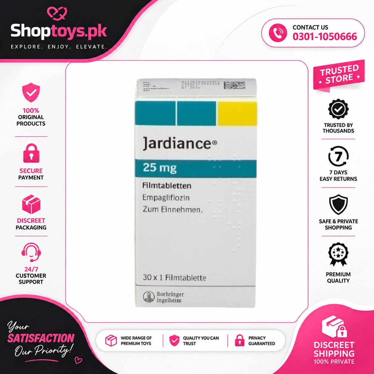 Jardiance 25mg Tablets In Pakistan