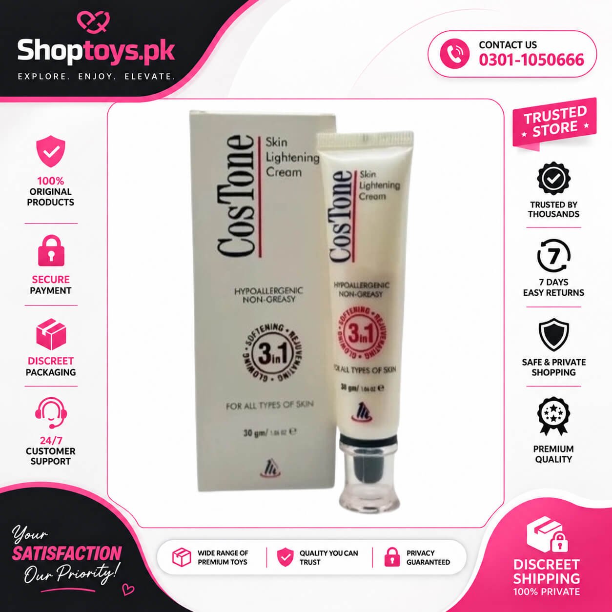 Costone Skin Lightening Cream In Pakistan