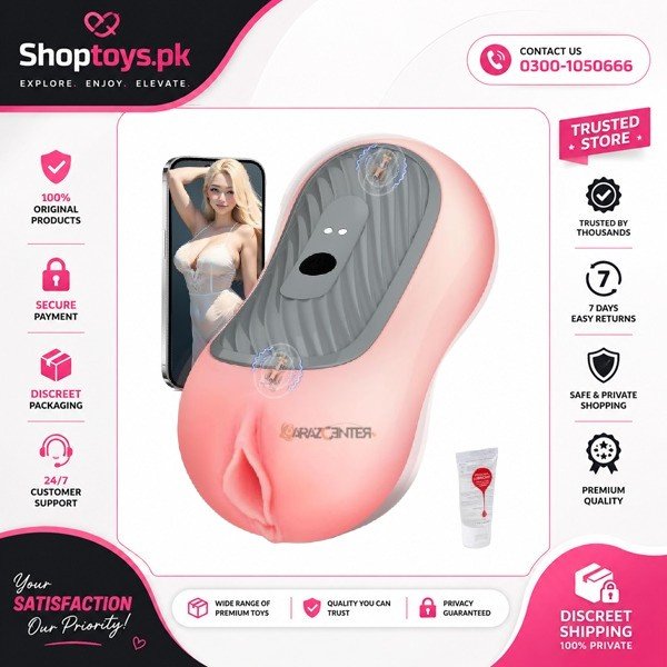 APP Male Masturbator Stroker Sex Toys