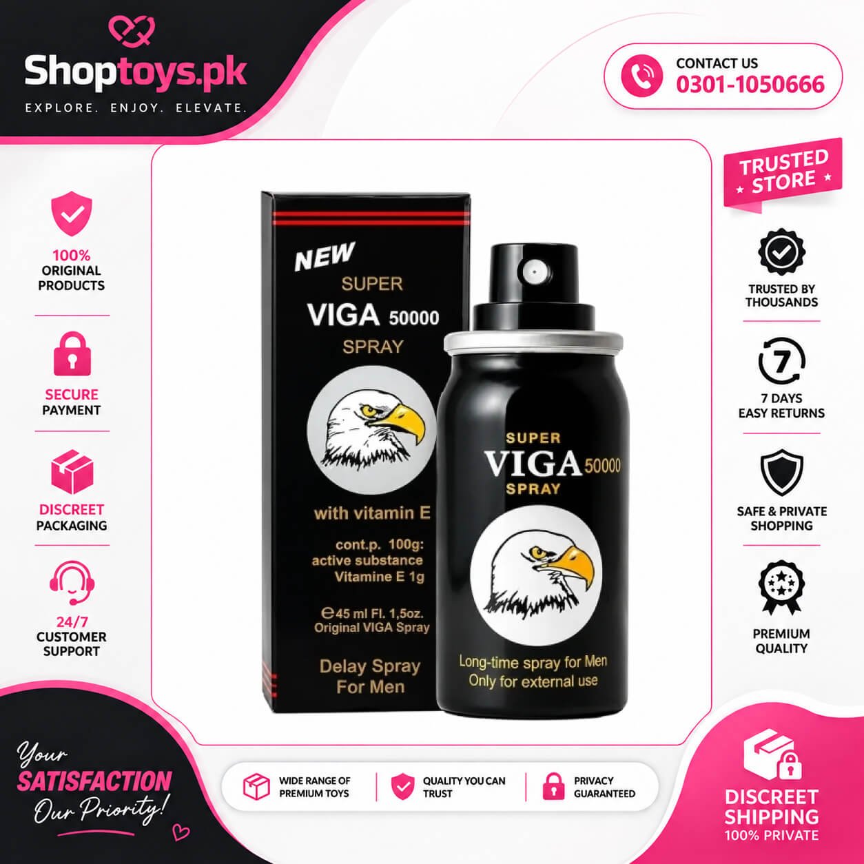 Viga Delay Spray In Pakistan