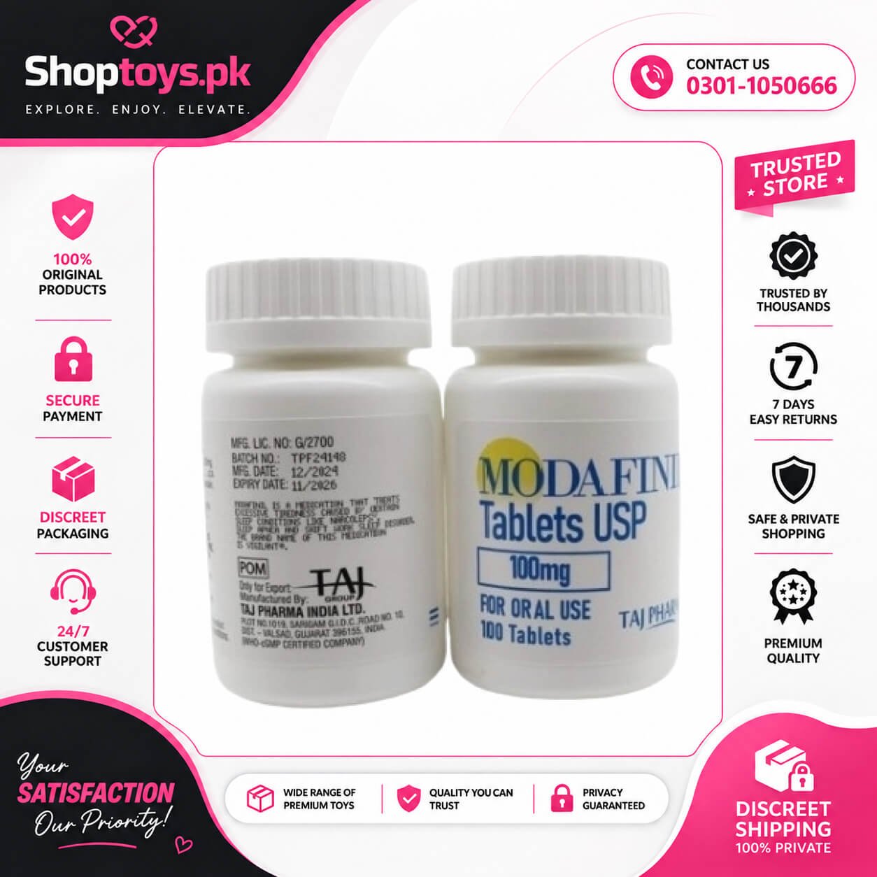 Modafinil Tablets In Pakistan