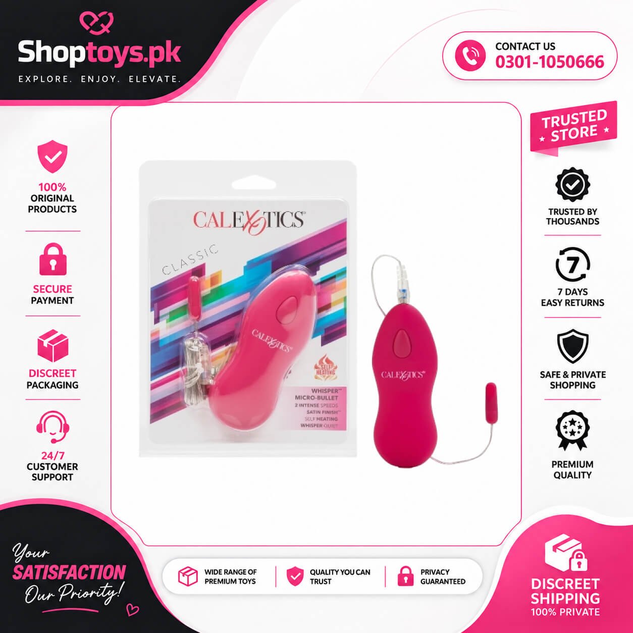 CalExotics Whisper Micro Bullet In Pakistan